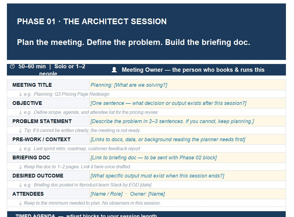 The Meeting Guru - Full Suite to Own The Meeting