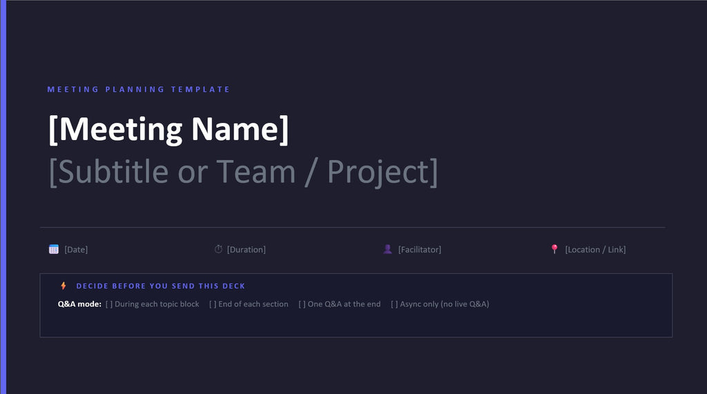 The Meeting Guru - Full Suite to Own The Meeting