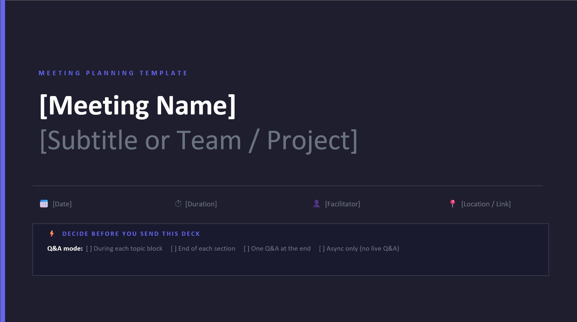 The Meeting Guru - Full Suite to Own The Meeting
